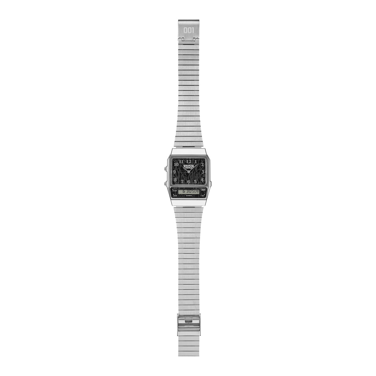 AQ-800EST-1A Reloj Casio Stranger Thing unisex correa de metal
