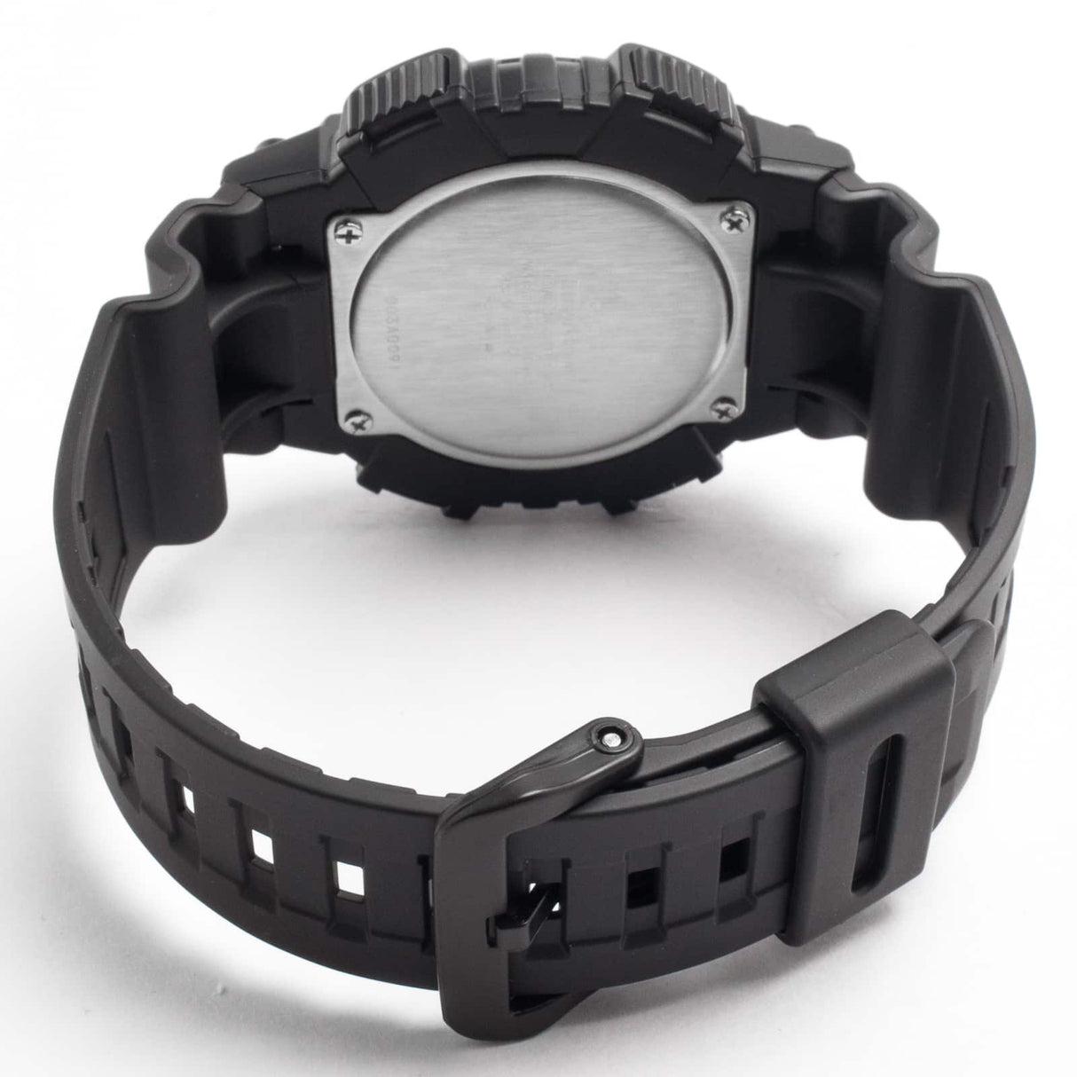 AQ-S810 Reloj Casio para Hombre Pulsera de Caucho Doble hora Tough Solar Illuminator