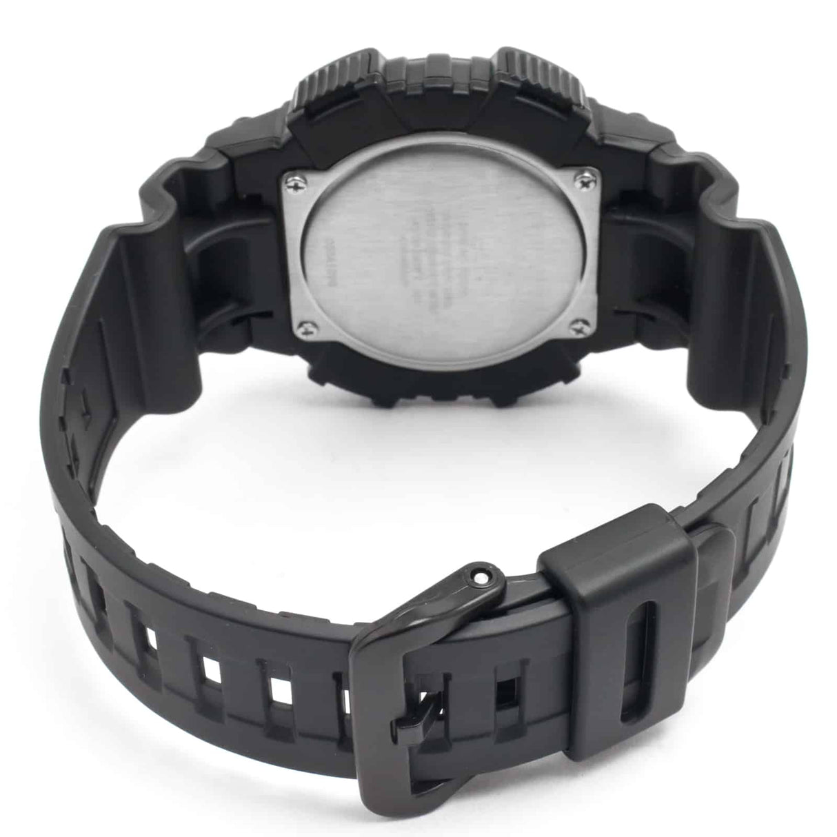 AQ-S810 Reloj Casio para Hombre Pulsera de Caucho Doble hora Tough Solar Illuminator