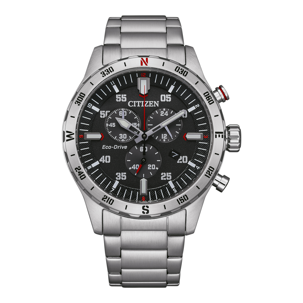 AT2520-89E Reloj Citizen Eco-Drive de hombre pulsera de metal 43.5 mm