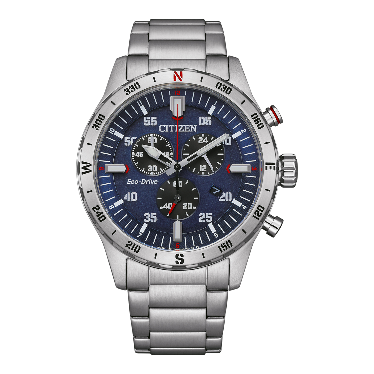 AT2520-89L Reloj Citizen Sport Casual de hombre correa de metal