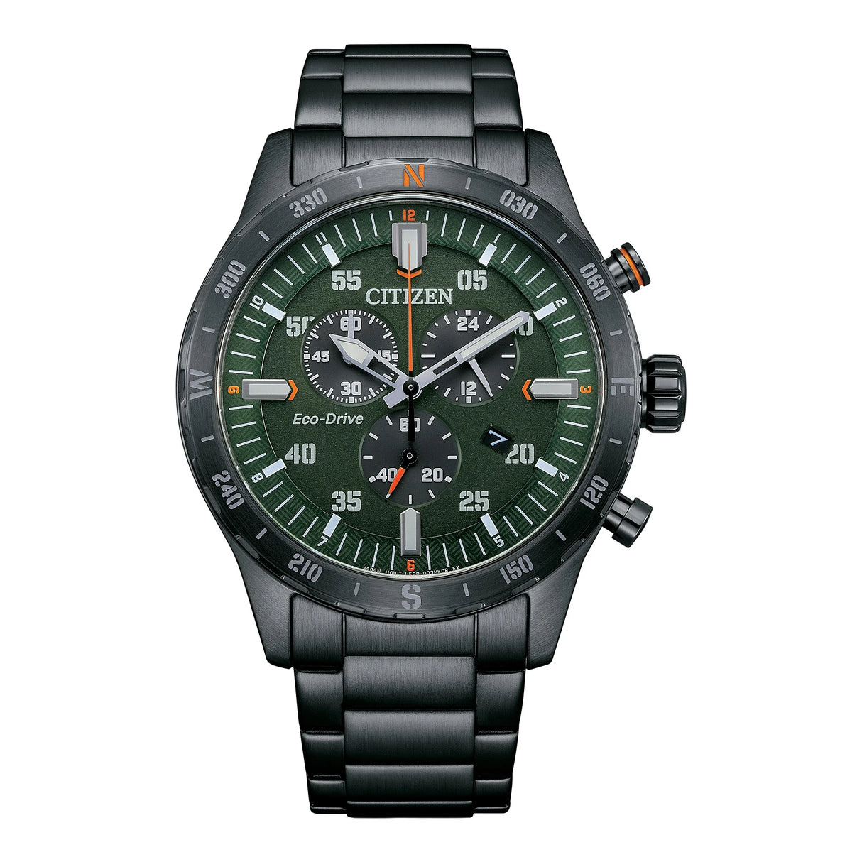 AT2527-80X Citizen Sport Casual de hombre correa de acero inoxidable