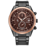 AT8267-51X Reloj Citizen Eco-Drive Sport Luxury de hombre banda de metal