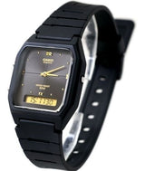 AW-48 Reloj Casio para Hombre Banda de Caucho Doble hora