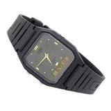 AW-48 Reloj Casio para Hombre Banda de Caucho Doble hora