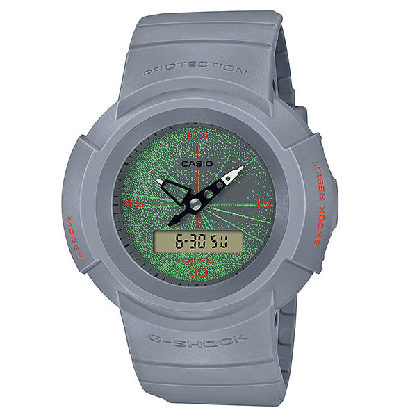 AW-500 Reloj G-Shock Doble Hora para Hombre pulsera de Caucho