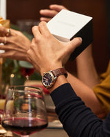 AW0096-06L Reloj Citizen Rolan de hombre pulsera de cuero