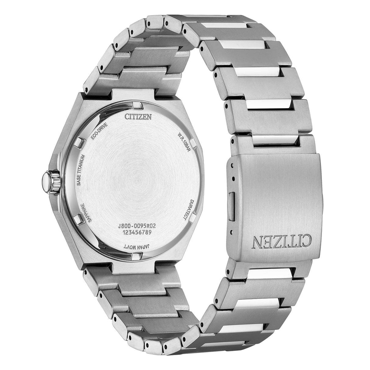 AW0130-85X Reloj Citizen Super Titanium de hombre pulsera de metal 39 mm