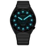 AW1668-50W Reloj Citizen Black Panter Marvel Edition de hombre pulsera de metal