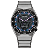 AW1668-50W Reloj Citizen Black Panter Marvel Edition de hombre pulsera de metal