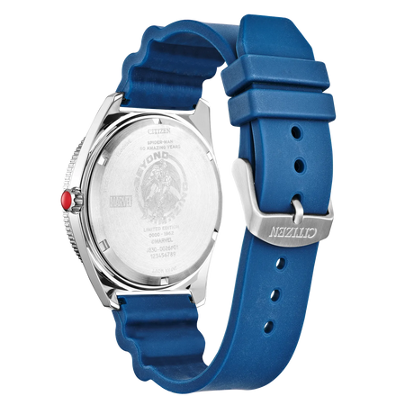 AW2050-49W Reloj Citizen Spider-Man de hombre pulsera de caucho 43 mm