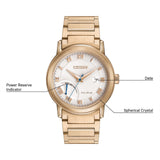 AW7023-52A Citizen PRT de hombre pulsera de acero inoxidable