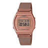 B-640 Reloj Casio para Hombre, Mujer Pulsera de Acero Inoxidable Digital Vintage Clásico Illuminator