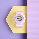 BA-110X Reloj Baby-G para Mujer Pulsera de Caucho Doble hora