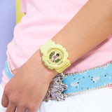 BA-110X Reloj Baby-G para Mujer Pulsera de Caucho Doble hora