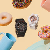 BA-110X Reloj Baby-G para Mujer Pulsera de Caucho Doble hora