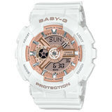 BA-110X Reloj Baby-G para Mujer Pulsera de Caucho Doble hora