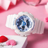 BA-110X Reloj Baby-G para Mujer Pulsera de Caucho Doble hora