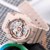 BA-110X Reloj Baby-G para Mujer Pulsera de Caucho Doble hora