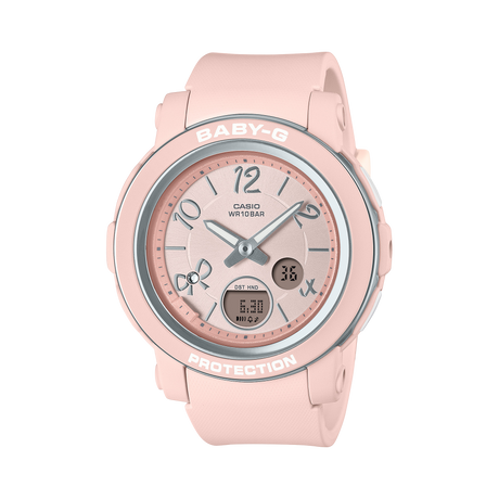 BGA-290 Reloj Baby-G de dama pulsera de resina doble hora