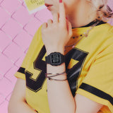 BGD-10 Reloj Baby-G de dama pulsera de caucho digital
