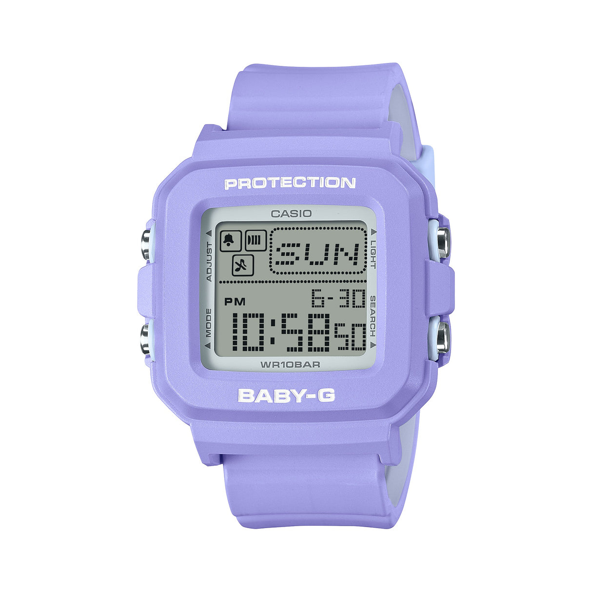 BGD-10K Reloj Baby-G Digital para Mujer pulsera de caucho