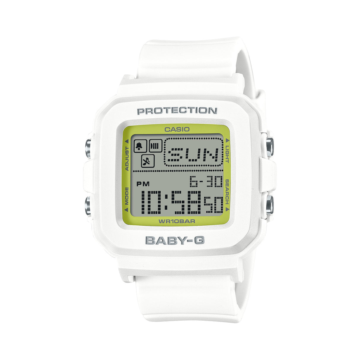 BGD-10K Reloj Baby-G Digital para Mujer pulsera de caucho