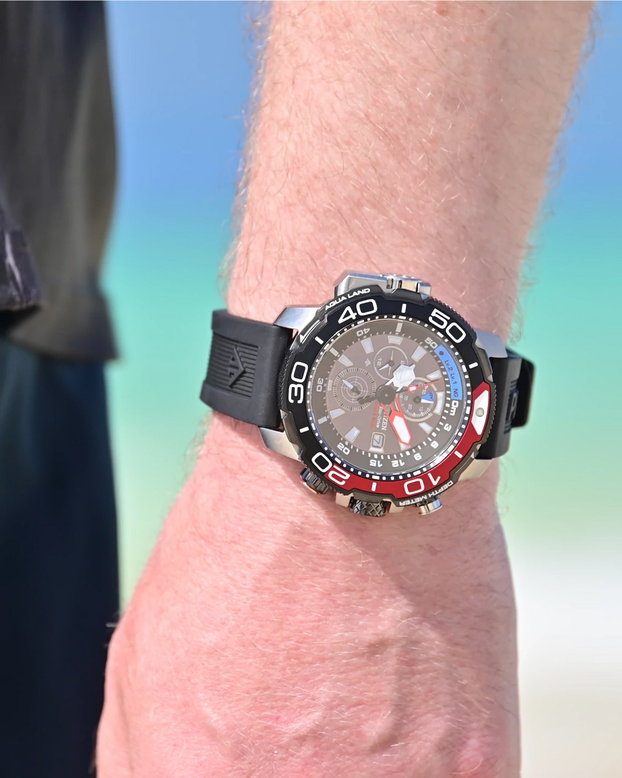 BJ2167-03E Reloj Citizen Promaster Aqualand de hombre banda de resina 46 mm