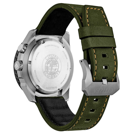 BJ7138-04E Reloj Citizen Promaster Eco Drive Nighthawk de hombre pulsera de cuero