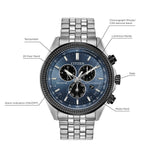 BL5568-54L Reloj Citizen Eco-Drive Perpetual de hombre correa de metal