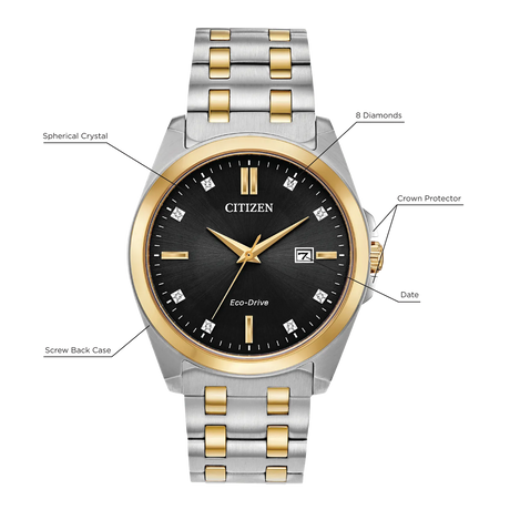 BM7107-50E Reloj Citizen Peyten de hombre correa de acero inoxidable