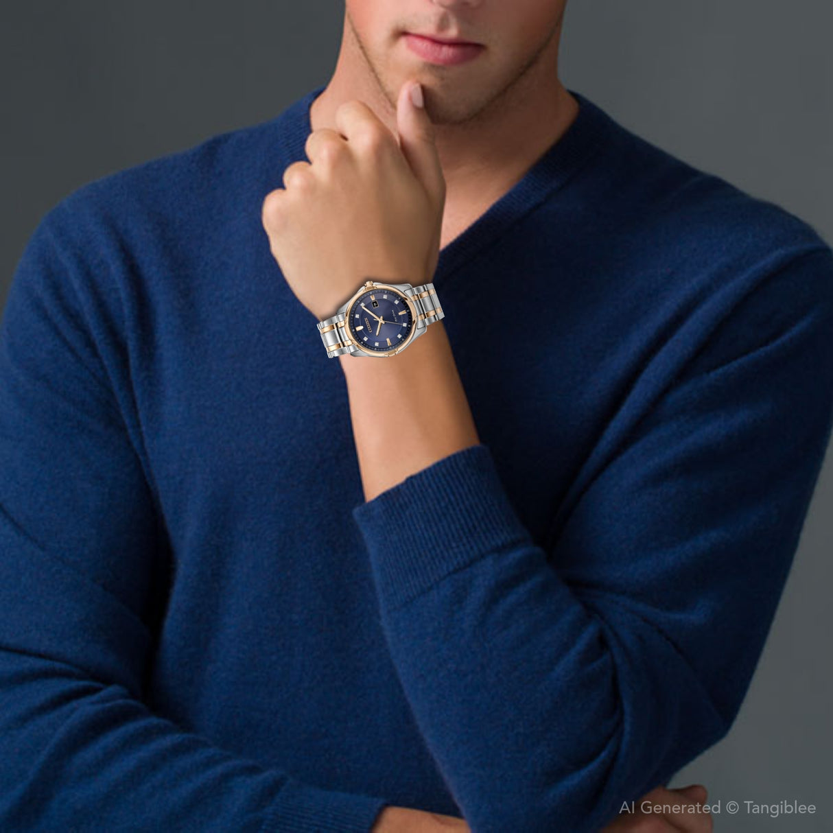 BM7506-54L Reloj Citizen Dress Classic de hombre pulsera de metal