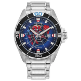 BM7610-52W Reloj Citizen Spider-Man de hombre pulsera de metal 44 mm