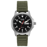 BM8180-03E Reloj Citizen Garrison de hombre pulsera de tela