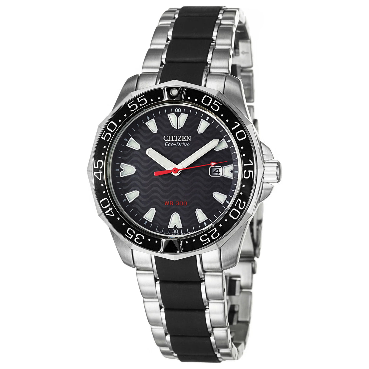 BN0030-71E Reloj Citizen Eco-Drive de caballero banda de metal
