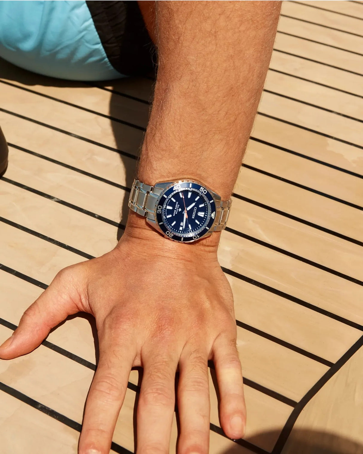 BN0191-55L Reloj Citizen Promaster Dive de hombre correa de metal Eco-Drive