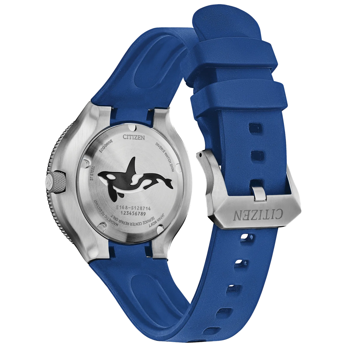 BN0238-02L Reloj Citizen Promaster Dive Blue Orca de hombre pulsera de resina