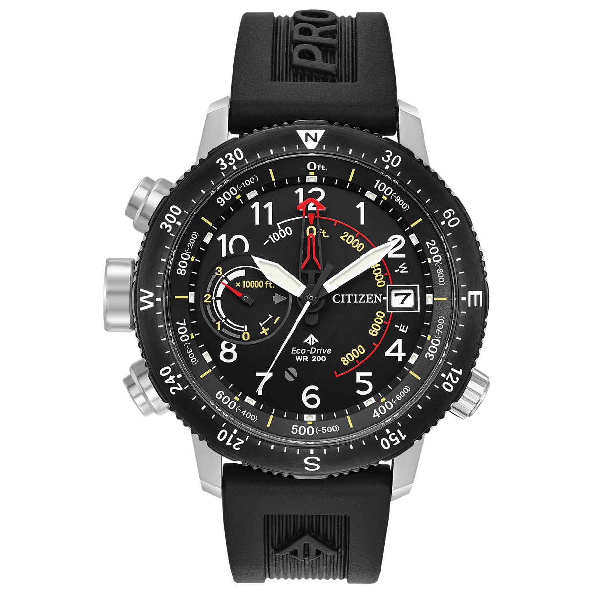 BN5058-07E Reloj Citizen Promaster Altichron de hombre pulsera de resina 47 mm