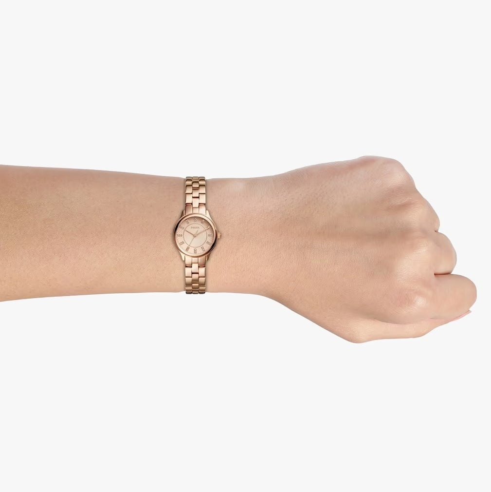 Reloj Fossil Sophisticate de dama Banda de metal 30 mm
