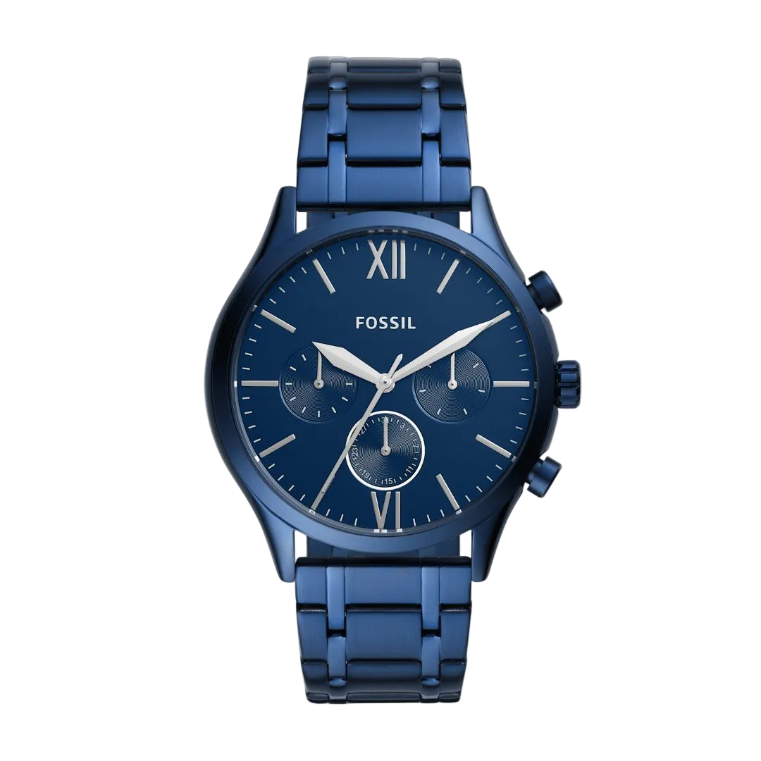 Fossil Fenmore Reloj Análogo para Hombre Pulsera de Metal