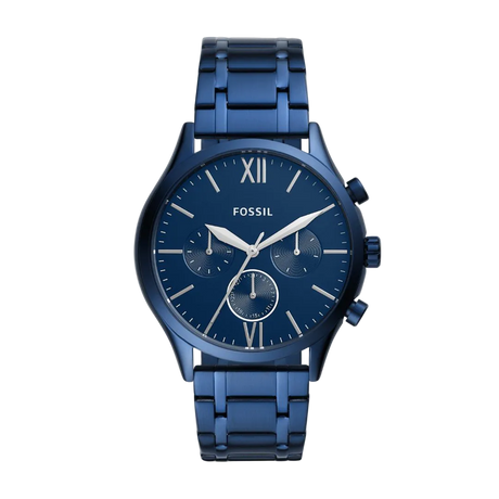 Fossil Fenmore Reloj Análogo para Hombre Pulsera de Metal