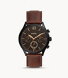 Fossil Fenmore Multifunction Reloj para Hombre Pulsera de Cuero Análogo