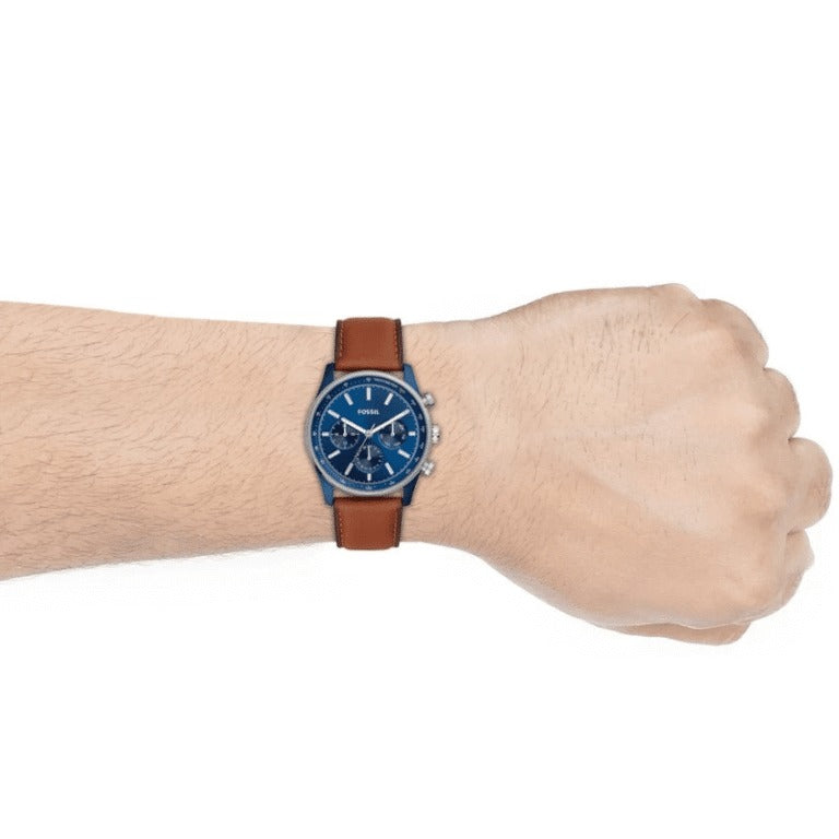 Reloj Fossil Análogo para Caballero Pulsera de Cuero