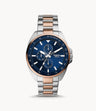 Fossil Autocross Reloj para Caballero Pulsera de Metal Análogo