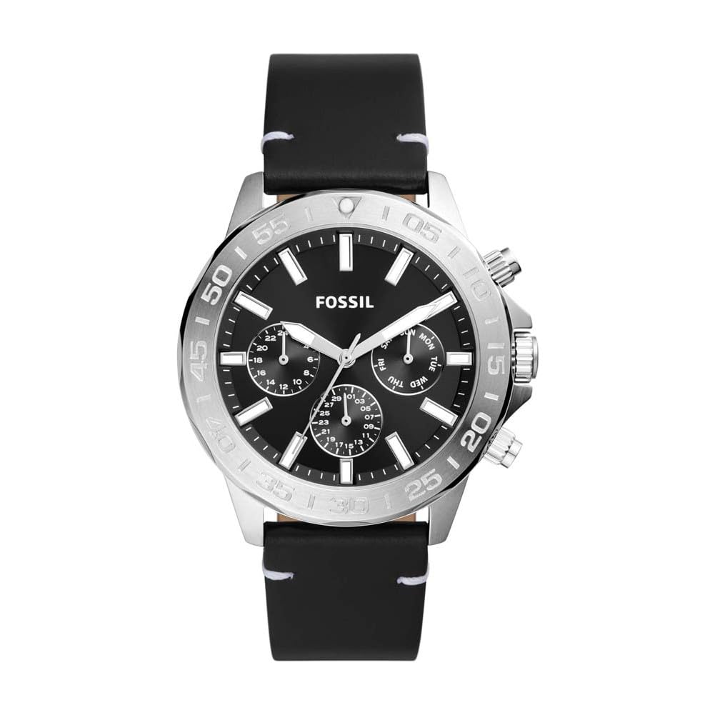 BQ2692 Fossil Bannon Reloj para Hombre Análogo Pulsera de Cuero