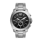 Fossil Privateer Cronógrafo Reloj para Hombre Pulsera de Metal Análogo 48 mm