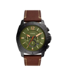 Fossil Privateer Reloj Análogo para Hombre Pulsera de Cuero