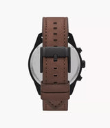 Reloj Fossil Brox de caballero correa de piel