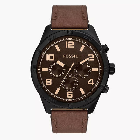 Reloj Fossil Brox de caballero correa de piel