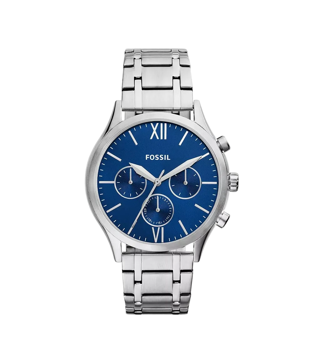 Fossil Fenmore Reloj Análogo para Hombre Pulsera de Metal